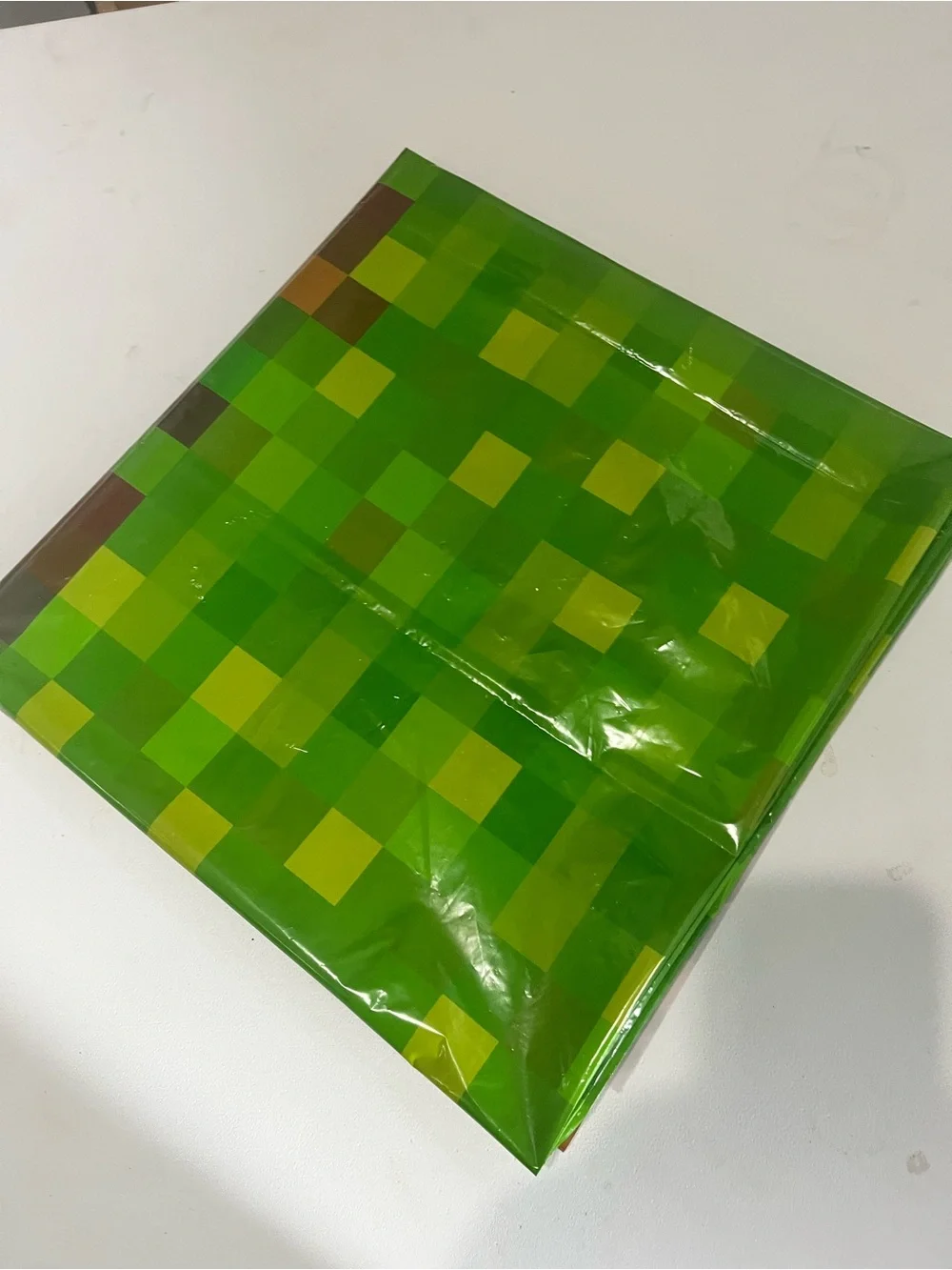 Minecraft birthday deco Happy Birthday Party Banner and Decorations - Green